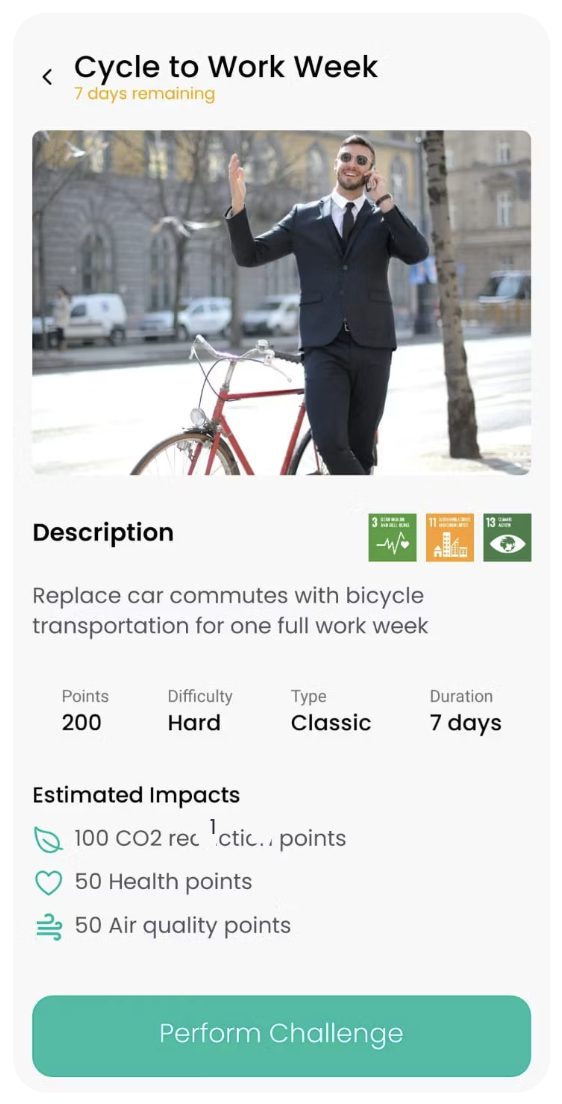Bravvo mobile interface